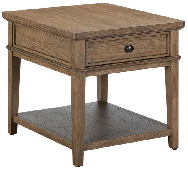 Liberty Furniture Artisan Home Sienna Stone End Table-0