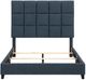 Legends Home Bridger Endurance Denim Queen Upholstered Panel Bed-4