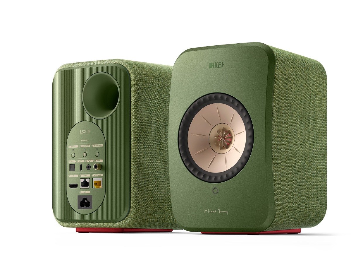 Amazon.com: KEF LSX II Wireless HiFi Speaker System (Olive