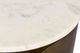TOV Furniture Indio White Marble Side Table-4