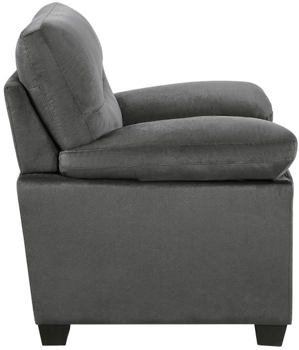 Homelegance® Keighly Dark Gray Chair-3