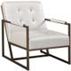 Olliix by INK+IVY White Waldorf Lounge Chair-0