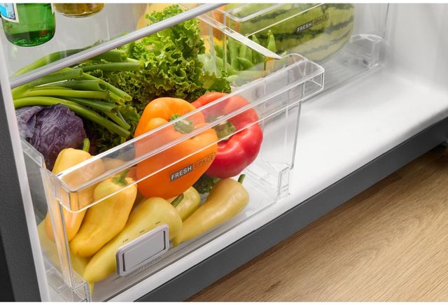 Whirlpool® 30'' 19.3 Cu. Ft. Fingerprint Resistant Stainless Steel Top Freezer Refrigerator with Total Coverage Cooling -4