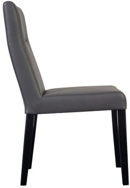 Porter International Designs Verona Gray Upholstered Dining Side Chair-2