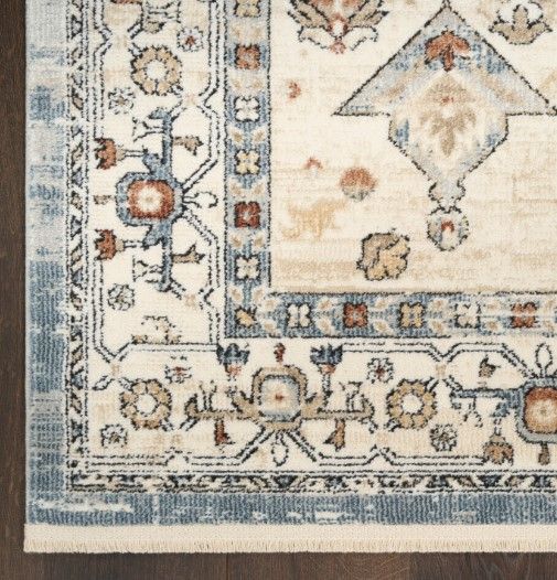 Nourison Home™ Pardis Blue Taupe 5'x7' Area Rug-4
