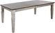 Sunny Designs™ Homestead Hills Tobacco Leaf Extension Dining Table with Alpine Gray Base-0