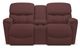 La-Z-Boy® Kipling Burgundy Power Reclining Loveseat with Headrest and Console-0