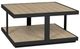 Vanguard® Furniture Michael Weiss Outdoor Montclair Black/Brown Cocktail Table -0
