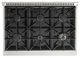 Kucht Professional KNG Series 36" Stainless Steel Pro Style Natural Gas Range with Blue Door-2