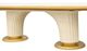 Michael Amini® Scotts Square Light Champagne Oval Dining Table-4
