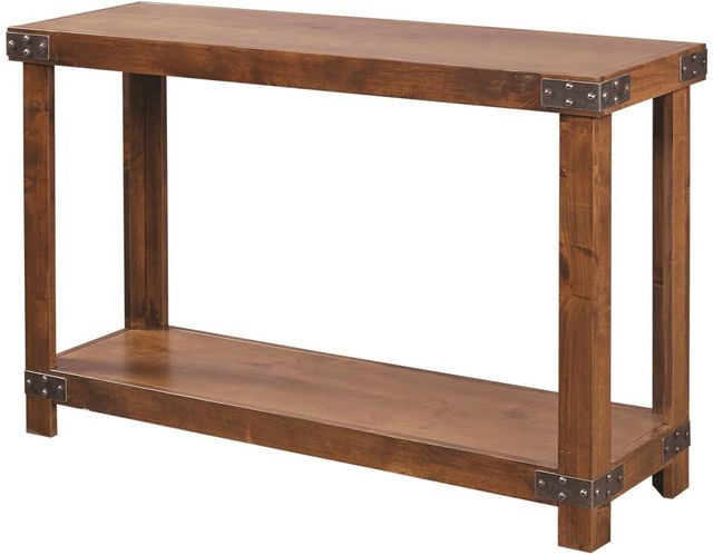 aspenhome® Industrial Fruitwood Sofa Table-0
