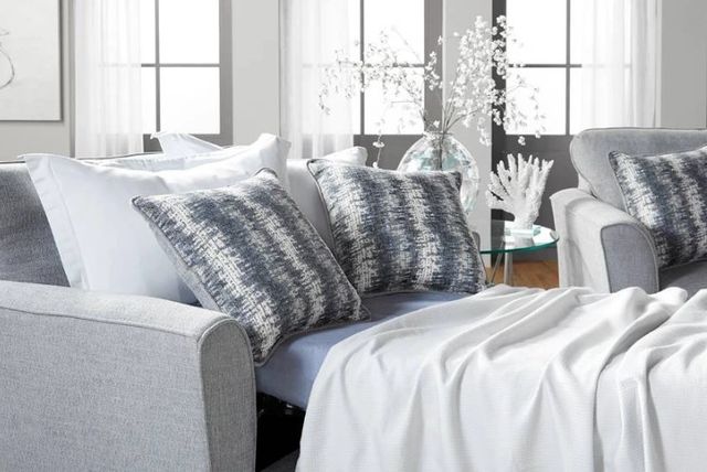 Hughes Furniture® 18500 Medusa Mist Regular Sofa Sleeper-1