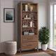 Legends Home Tranquility Walnut Bookcase-1
