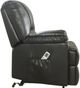 ACME Furniture Ixora Black Power Recliner with Power Lift and Massage-3