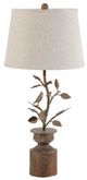 A & B Home Hawthorn Birds Bronze Table Lamp-0