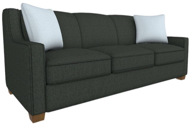 Best® Home Furnishings Customizable Marinette Queen Sofa Sleeper with Dark Walnut Legs-0