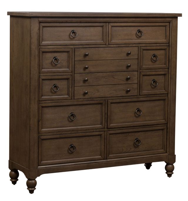 farmhouse brown dresser Farmhouse Style Distressed Painted Solid Wood 6 Drawers Bedroom Dresse