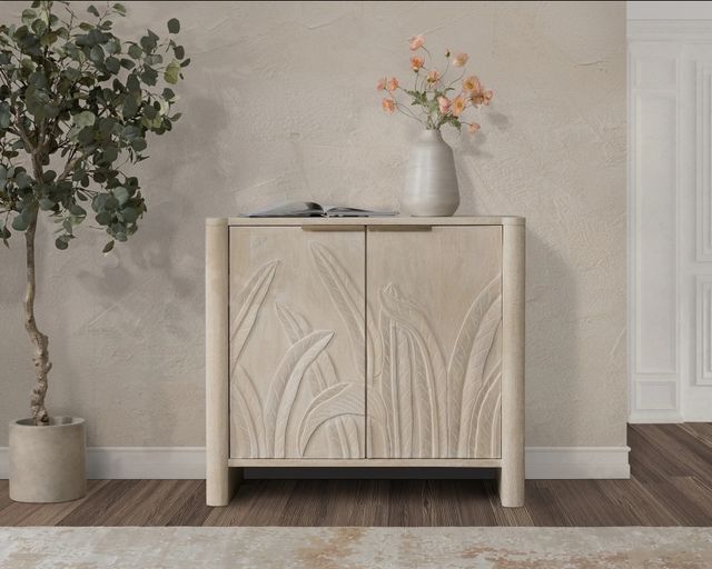 Classic Home Ledro Cream Cabinet-1