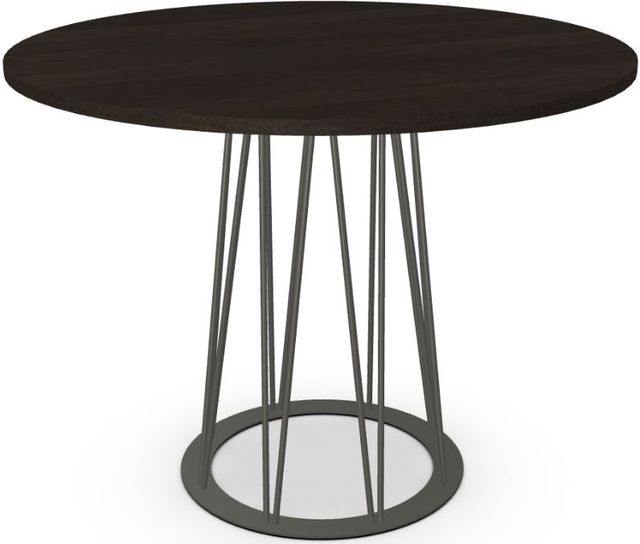 Amisco Customizable Calypso Birch Veneer Counter Height Table with 48" Tabletop -3