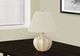 Monarch Specialties Inc. 21"H Cream Resin Table Lamp-4