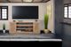 Sunny Designs™ Cane Hearth Oak Grove Media Console-1