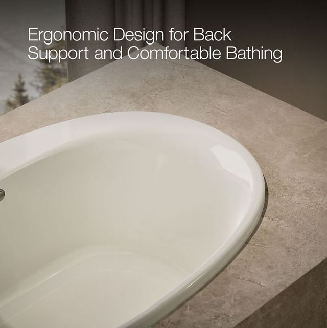 KOHLER® Underscore® Biscuit 59.75" x 35.75" Drop-In/Undermount Bath-4