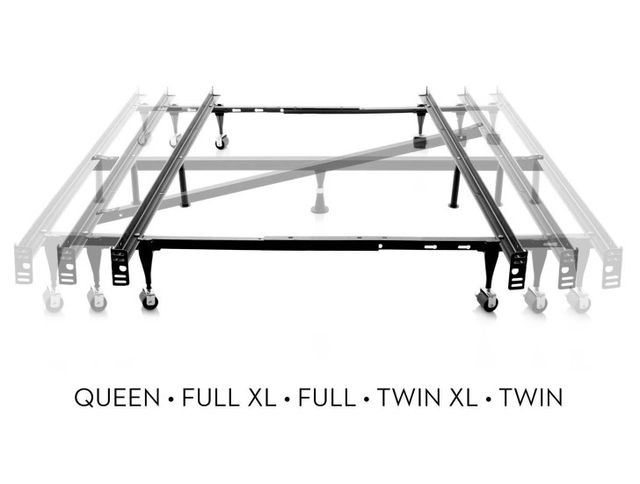 Malouf® Structures™ Adjustable Glide Queen/Full/Twin Bed Frame-3