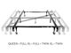 Malouf® Structures™ Adjustable Glide Queen/Full/Twin Bed Frame-3