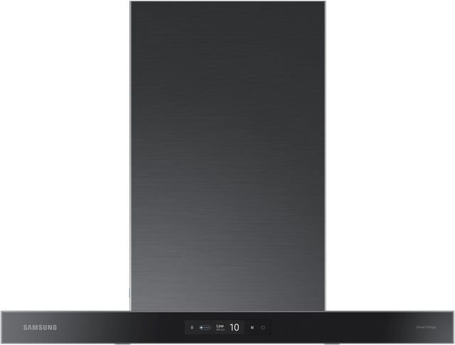 Samsung Bespoke 30" Clean Deep Charcoal Wall Mounted Range Hood-0