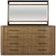 Bernards Calia Brown Large Dresser-4