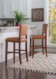 Linon Brook Caramel Bar Stool-1