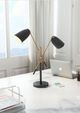 Zuo® Modern Tanner Matte Black/Brass Table Lamp-1