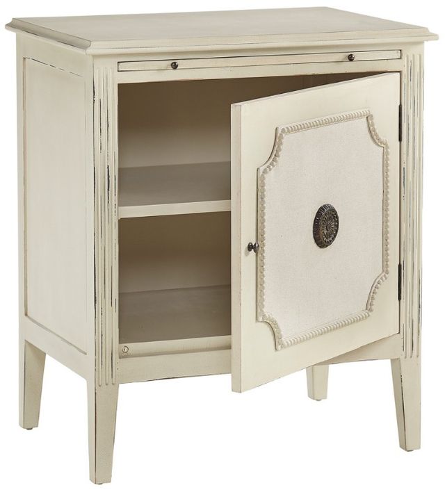Furniture Classics White End Table-1