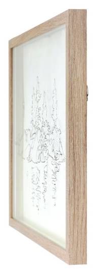 YHD Blurred Lines I Wall Art-1