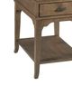 England Furniture Nicolette Brown Rectangular Chairside Table-1