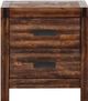 Elements International Warner Chestnut Nightstand-1