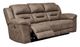Signature Design by Ashley® Stoneland Fossil Power Reclining Sofa-0