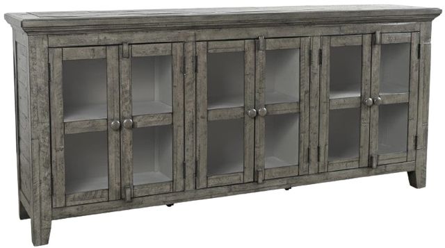 Jofran Inc. Rustic Shores Stone Low Accent Cabinet-0