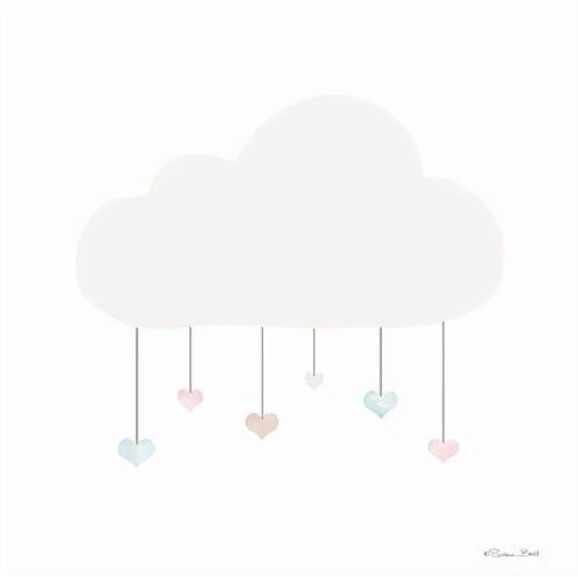 Classy Art Watercolor Cloud by Susan Ball Wall Art-0
