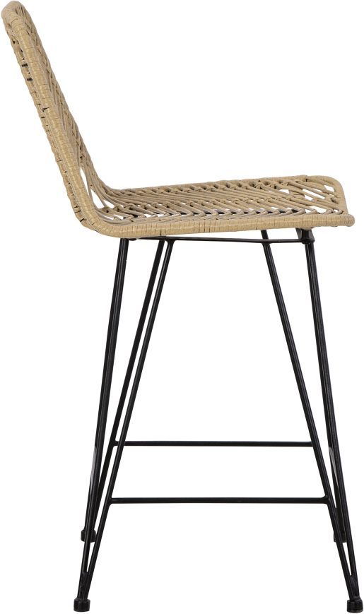 Signature Design by Ashley® Angentree Natural/Black Counter Stool-3