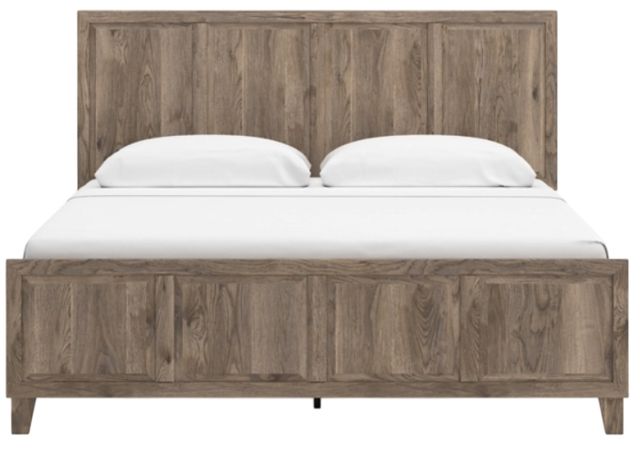 Signature Design by Ashley® Keithland Brown Queen Panel Bed-1