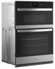 Whirlpool® 27" Fingerprint Resistant Stainless Steel Oven/Micro Combo Electric Wall Oven-1