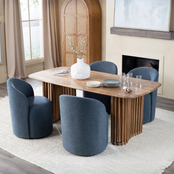Crestview Collection Sullivan Natural Dining Table-1