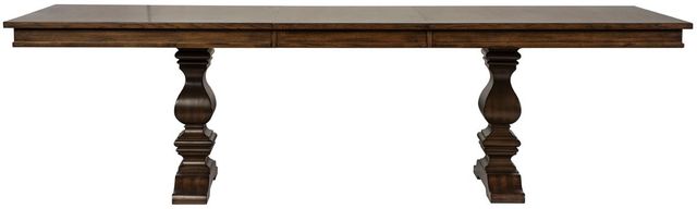 Liberty Furniture Armand Antique Brownstone Dining Trestle Table-2