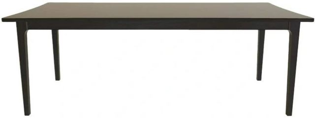 Mavin Customizable 42" x 66" Concave Extendable Dining Table with 18" Leaf-1