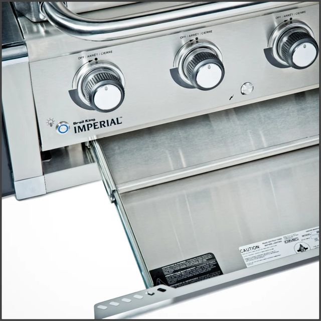 Broil King® Imperial™ S 590iE 63" Black Liquid Propane Outdoor Kitchen Kit-3