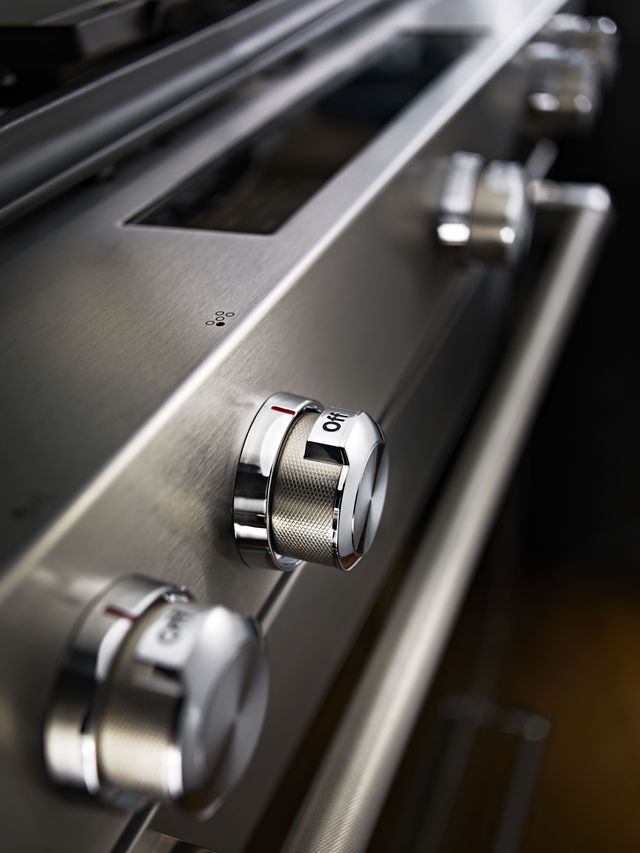KitchenAid® 30" Stainless Steel Slide In Gas Range-3