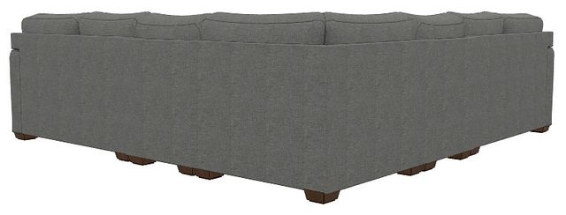 La-Z-Boy® Meyer 5-Piece Charcoal Sectional-2