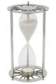 A & B Home Gobeil Silver Aluminum Hourglass-0