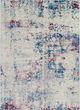 Surya Monaco Blue/Burgundy/Light Gray 4'x6' Area Rug-0
